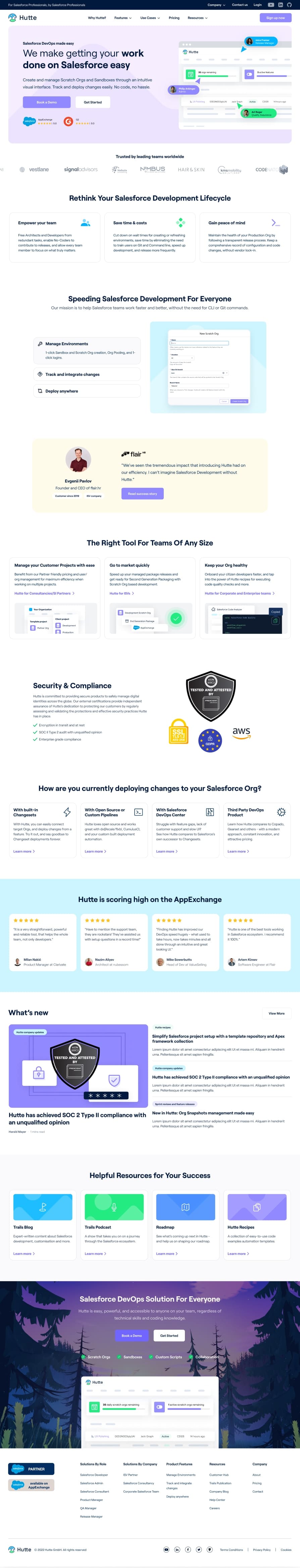 Salesforce DevOps made easy Screenshot